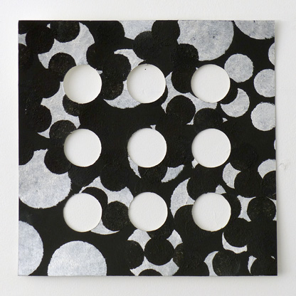 Philip Bradshaw, Studio installation, Echoes and equivalents (paper) 5, 2016